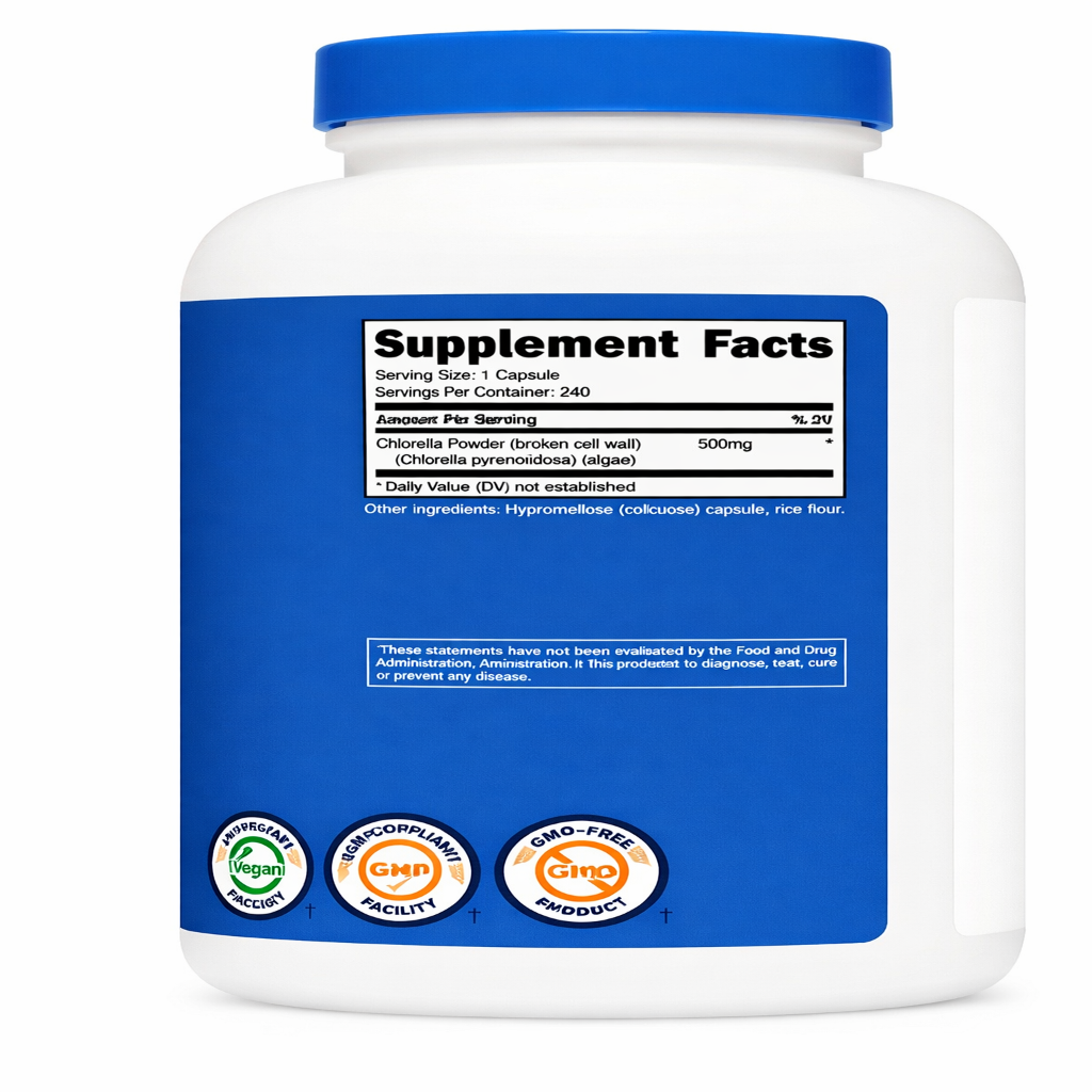 Chlorella - Nutricost x240caps