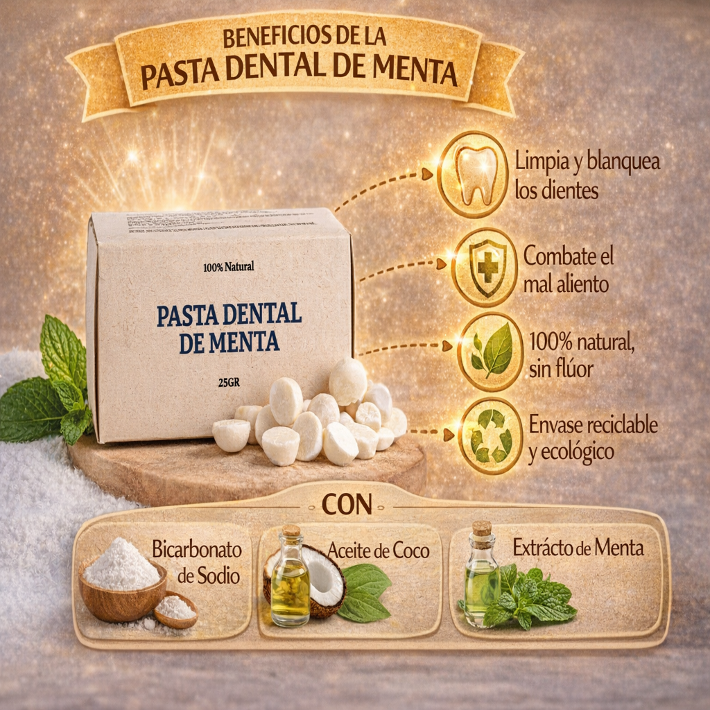 Pasta dental solida (Pastillas) - Oiris x120unid