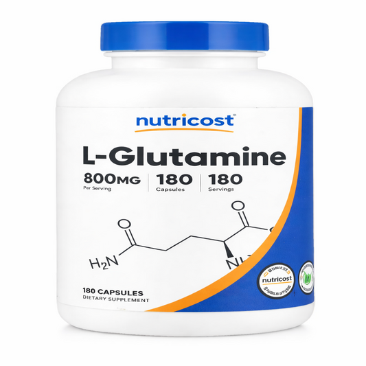 L-glutamine - Nutricost x180caps