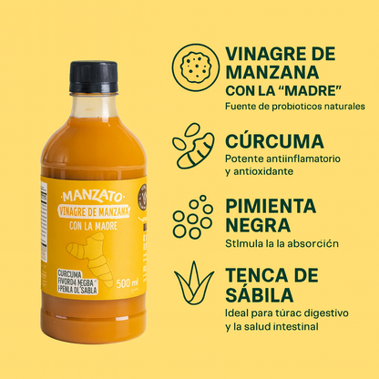 Vinagre de Manzana - Manzato x500ml