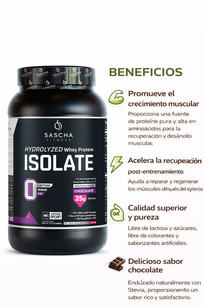 Proteína Isolate - Sascha Fitness x2.11lB