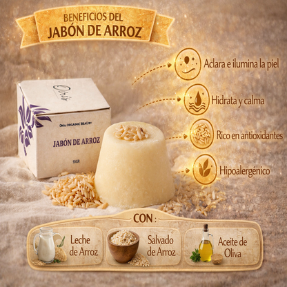 Jabon Arroz - Oiris x55g