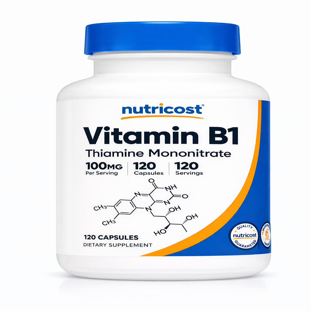 Vitamina B1 - Nutricost x120caps