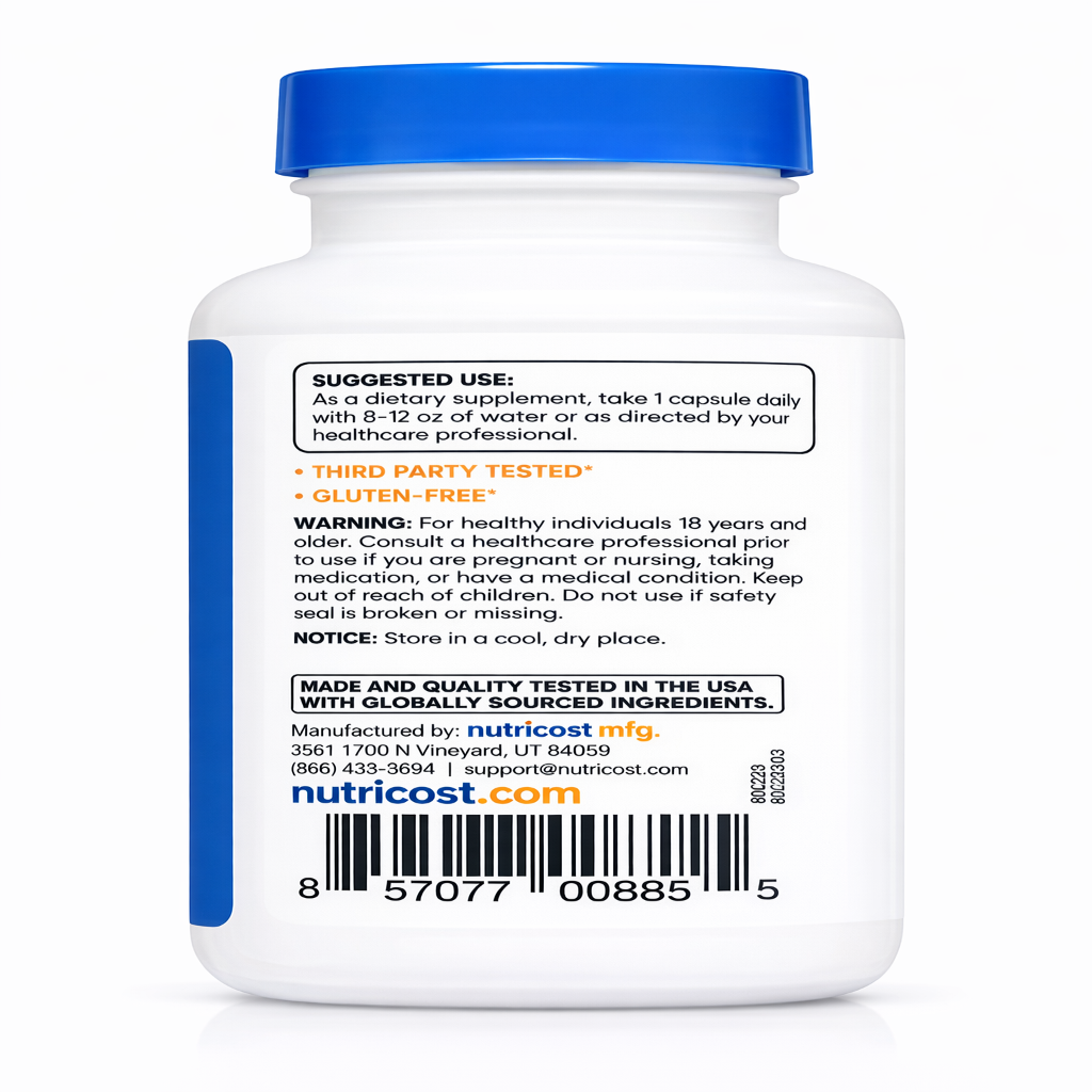 Vitamina B1 - Nutricost x120caps
