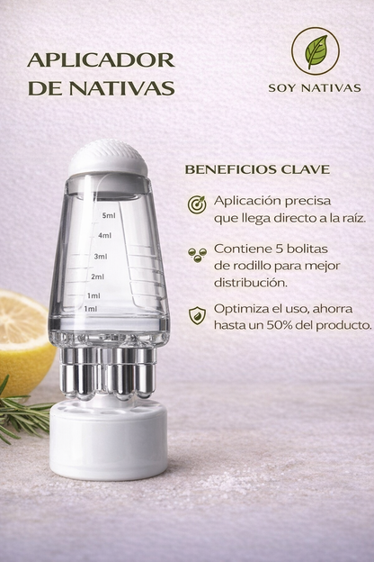 Aplicador Óleo Capilar - Soy Nativas