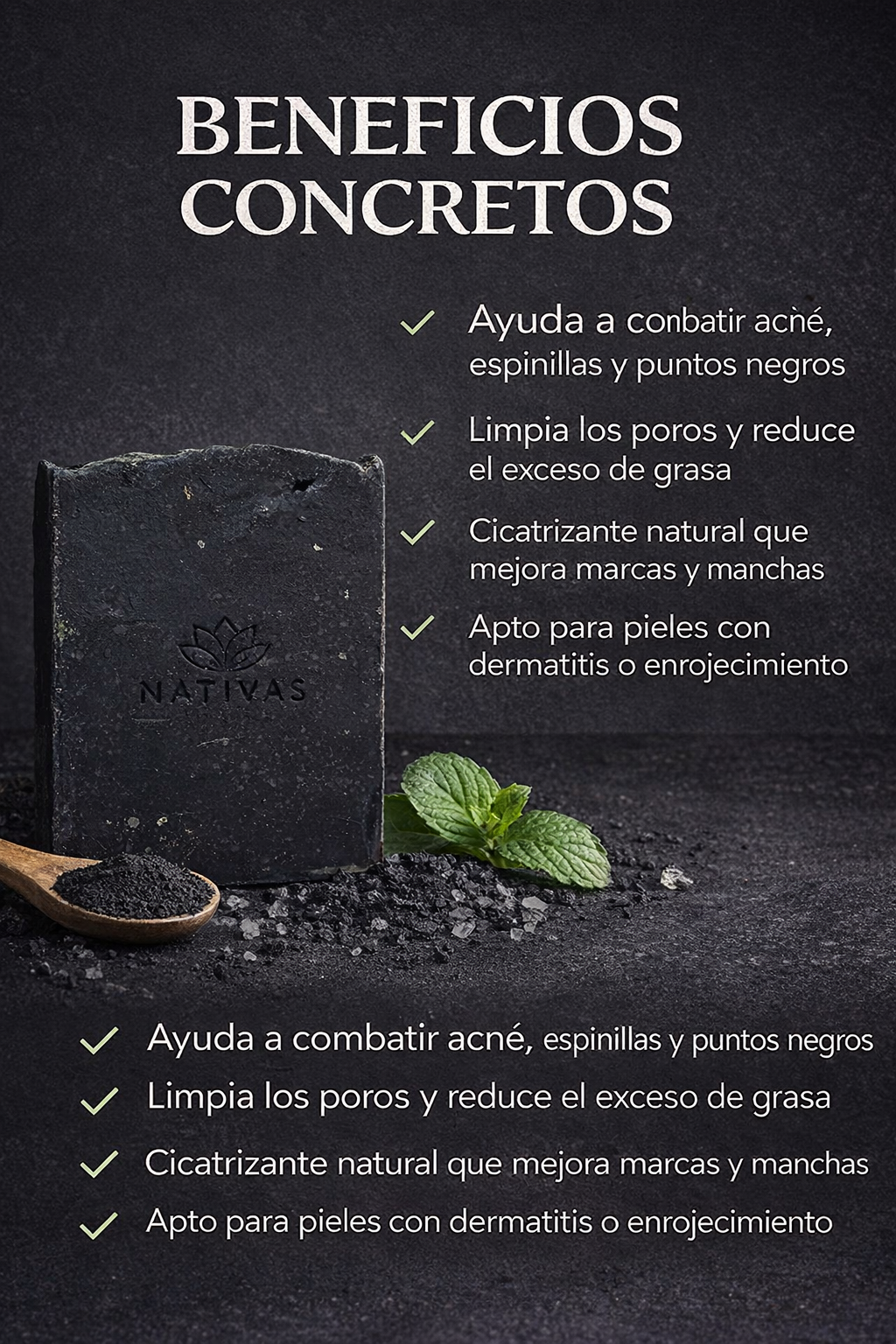 Jabón Artesanal Détox - Nativas x75g