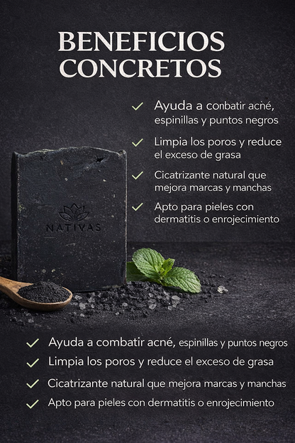 Jabón Artesanal Détox - Nativas x75g