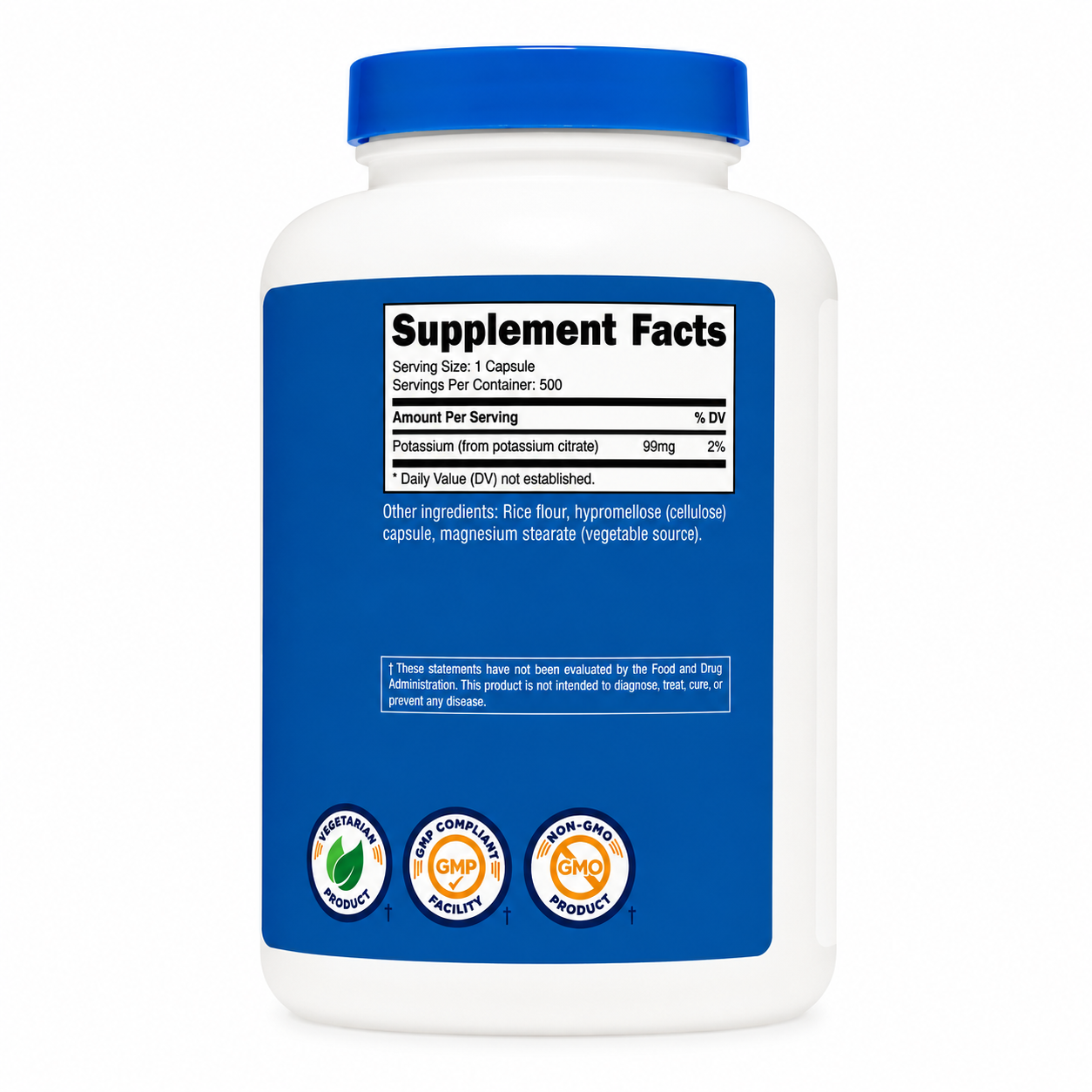 Potassium Citrate - Nutricost