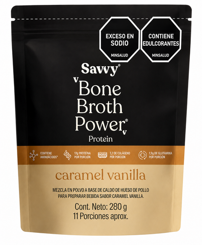 Bone Broth Power Caramel Vainilla - Savvy