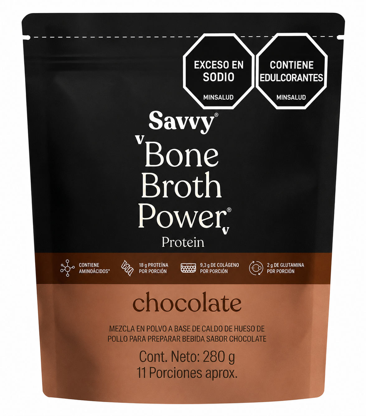 Bone Broth Power Chocolate - Savvy