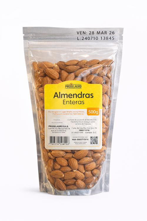 Almendra Entera - Prodelagro