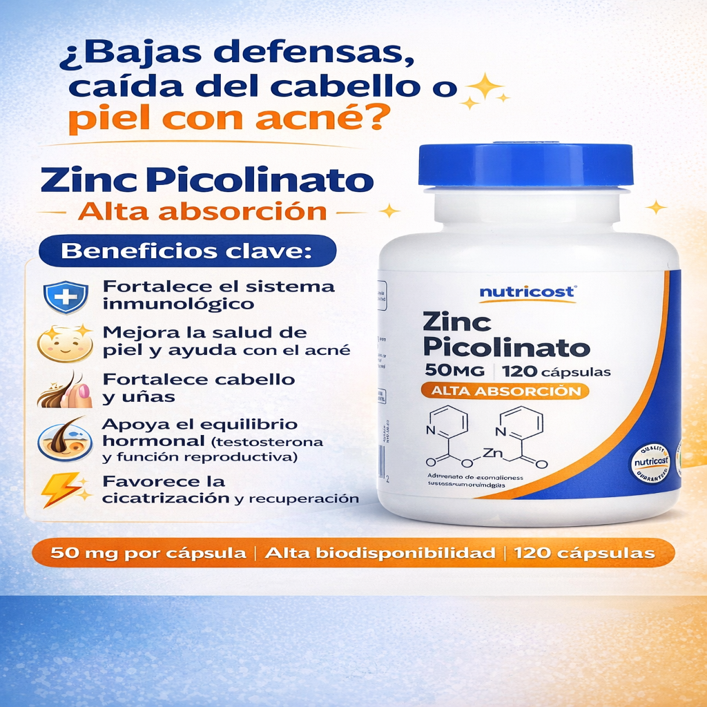 Zinc Picolinato - Nutricost