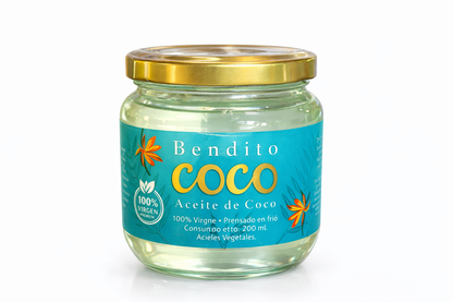 Aceite De Coco Virgen Convencional - Bendito Coco
