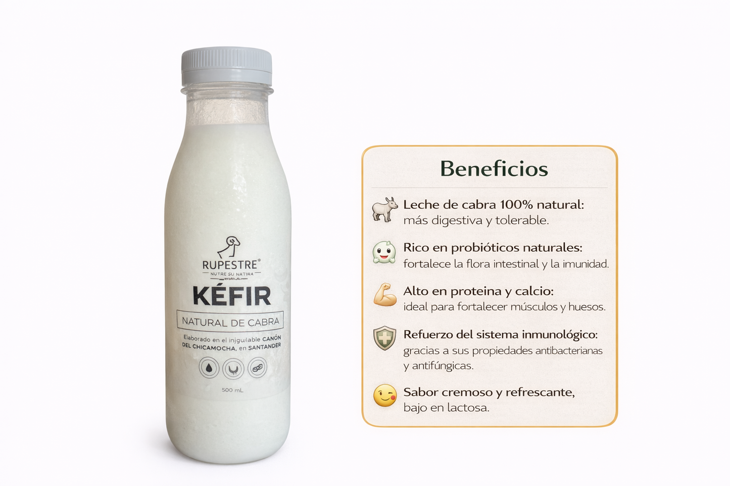 Kéfir en Leche de Cabra- Rupestre
