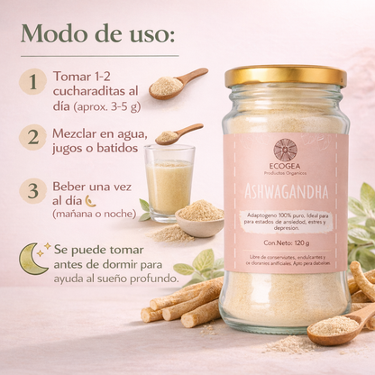 Ashwagandha - Ecogea x120g