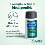A-LipoR P.O. - Nutrabiotics x60caps (Acido Alfa Lipoico) x60caps