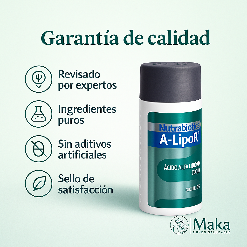 A-LipoR P.O. - Nutrabiotics x60caps (Acido Alfa Lipoico) x60caps