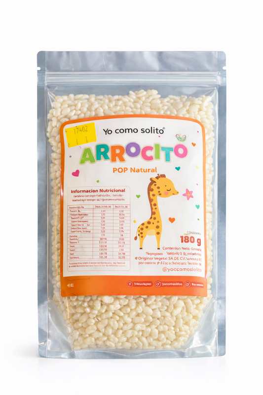 Arrocito Pop Natural - Yo Como Solito x180g