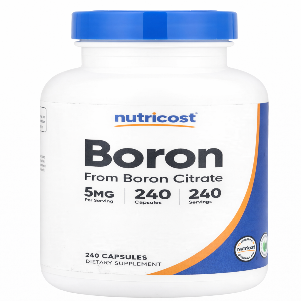 Citrato de Boron - Nutricost x240caps
