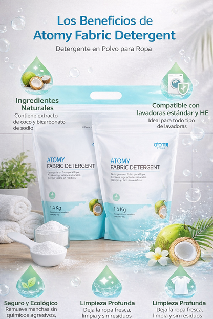 Detergente En Polvo - Atomy