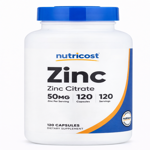 Citrato de Zinc - Nutricost x120caps