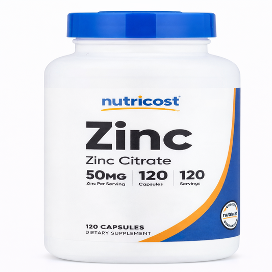 Citrato de Zinc - Nutricost x120caps