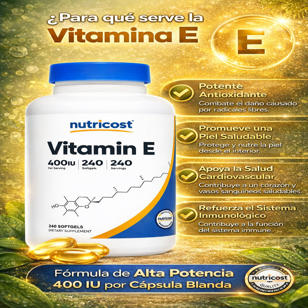Vitamina E - Nutricost x240caps