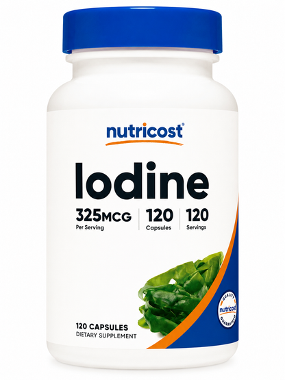 Iodine - Nutricost x120 capsulas.