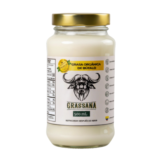 Grasa Orgánica de Búfalo - Grassana x500ml