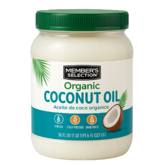 Aceite Coco Orgánico - Member´s Selection x1.65L