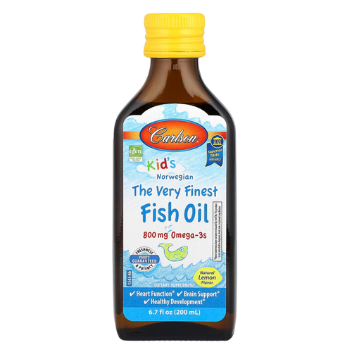 Fish Oil Kids - Jarrow Formulabs Omega 3 Niños x200ml