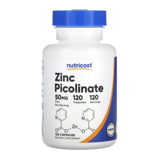 Zinc Picolinato - Nutricost x120caps