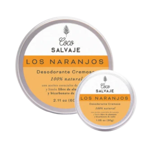 Desodorante Natural Cremoso - Coco Salvaje