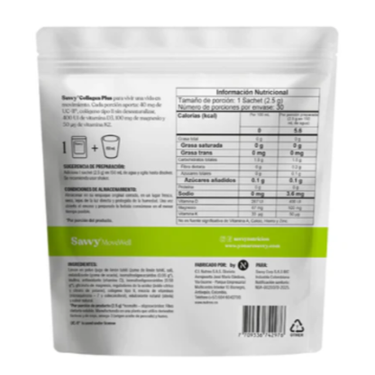 Colágeno UC-II® - Savvy x30sachets