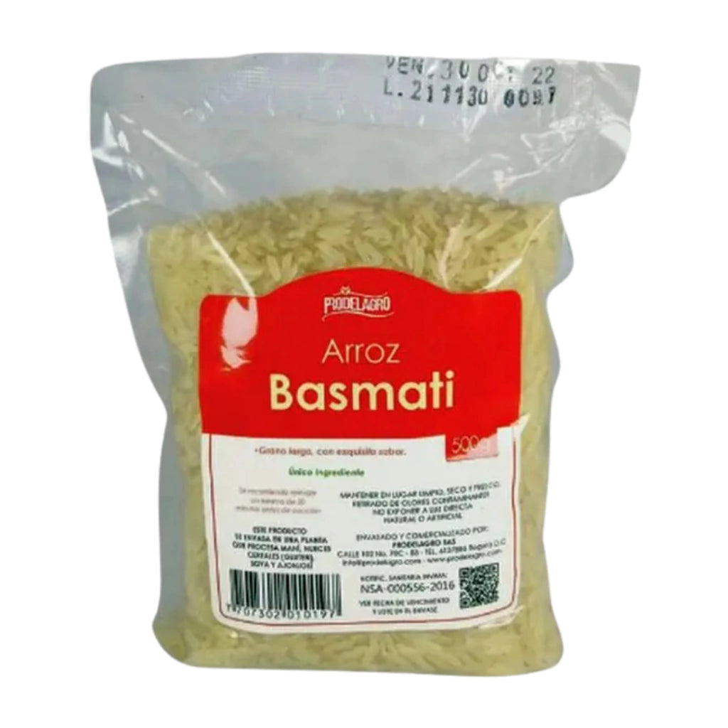 Arroz Basmati - Prodelagro x500g