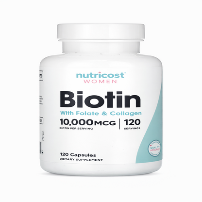 Biotina Para Mujeres - Nutricost x120caps