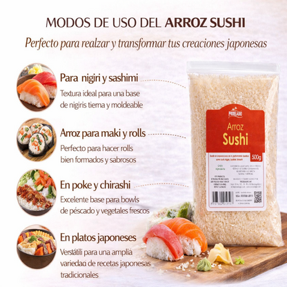 Arroz Sushi - Prodelagro x500g