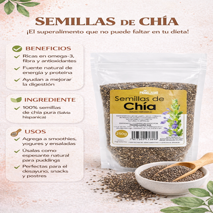 Semilla de Chia - Prodelagro
