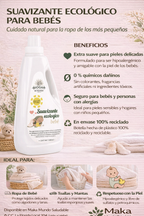 Suavizante Para Bebés - Biogar x2L