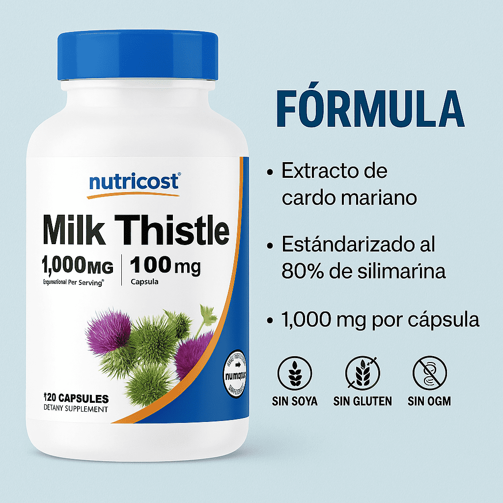 Milk Thistle - Nutricost x240caps