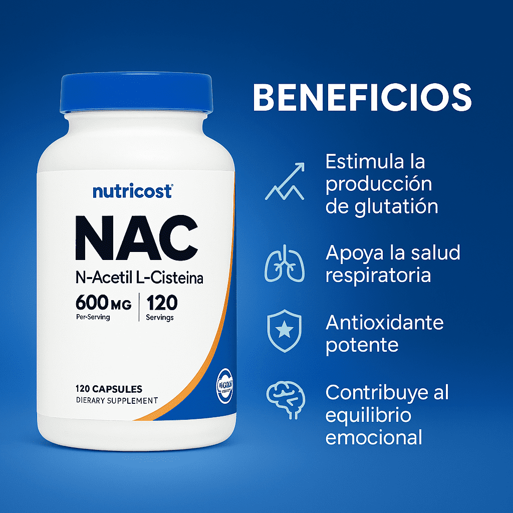 NAC - Nutricost x120caps