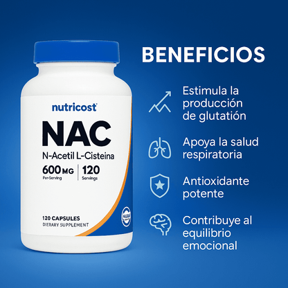NAC - Nutricost x120caps