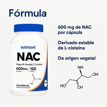 NAC - Nutricost x120caps