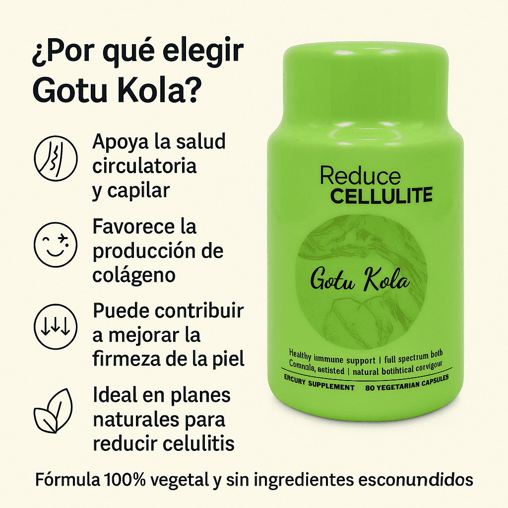 Reduce Celulitis - Gotu Kola x60caps