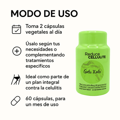 Reduce Celulitis - Gotu Kola x60caps