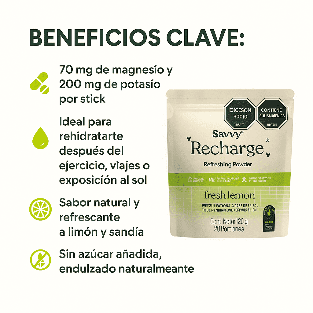 Sales minerales | Recharge® - Savvy x120g