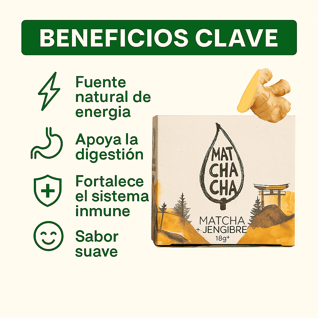 Té Matcha Jengibre - Matchachá x18g