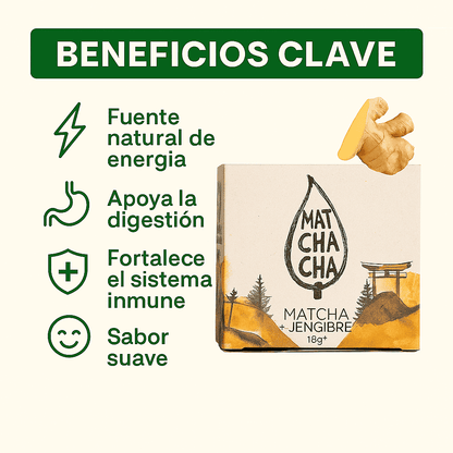 Té Matcha Jengibre - Matchachá x18g