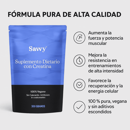 Creatina monohidratada® - Savvy x300gr