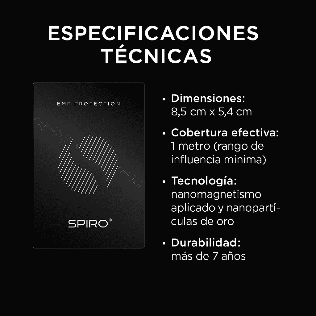Spiro® Card - Noxtak Filtro Electromagnetico Para Telefonos Moviles